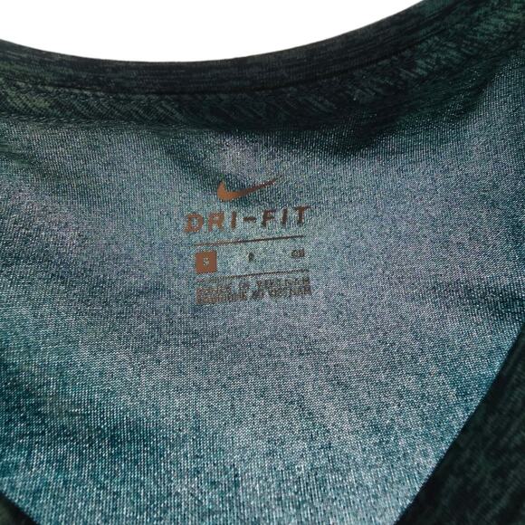 Nike Womens Green Dri-Fit Short Sleeve Activewear Compression Top Size S Small - Picture 5 of 8